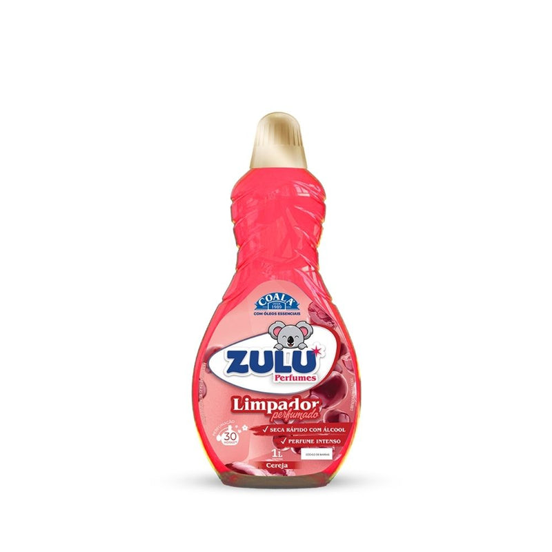 Limpador Perfumado Zulu Perfumes - Cereja - 1 L