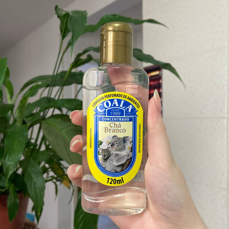 Combo 3 Limpadores Perfumados de Ambientes - Chá Branco - 120 ml